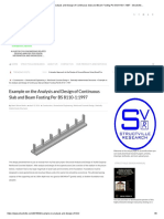 Mathcad Soil Supported Combined Footing