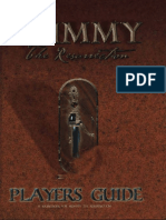 Mummy the Resurrection - Players Guide