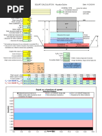 SQUAT CALCULATION Huuska-Guliev: A B Restricted Channel C