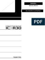 IC-R30 Basic Manual Spanish PDF