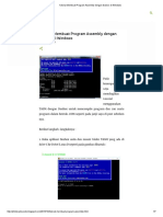 Tutorial Membuat Program Assembly Dengan Dosbox Di Windows