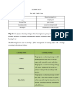 Lesson Plan Julie Paulin Parra