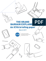 THE GRAND BARGAIN EXPLAINED: An ICVA Briefing Paper
