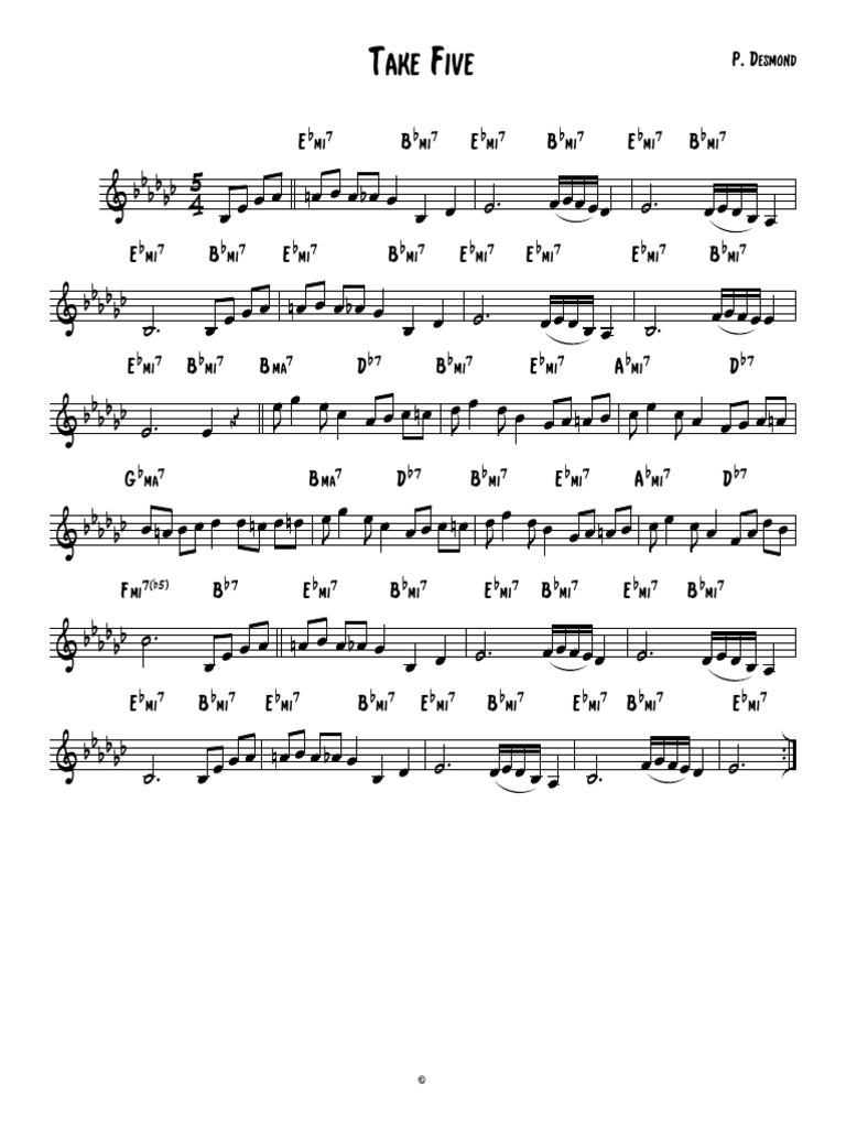Take Five | PDF