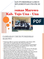 Presentase PKM Marowo