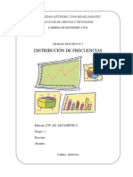 Trabajo Práctico. Distribución de Frecuencias