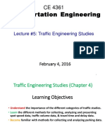 Lesson 05 Chacteristics of Driver&Traffic Studies S2016
