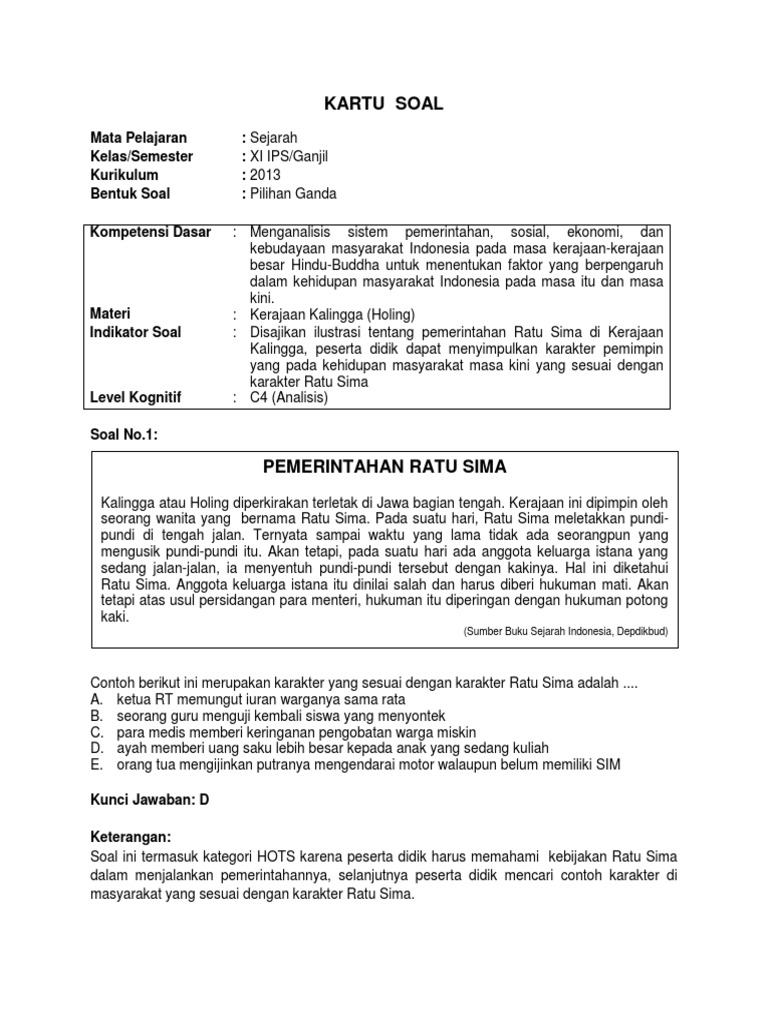 18 Kompetensi Inti Dan Kompetensi Dasar K 13 Sma Ma Smk Mak Sejarah Indonesia