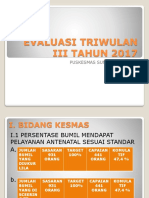 Evaluasi Triwulan III Tahun 2017 (New)