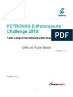 PETRONAS E-Motorsports Challenge 2018: Official Rule Book