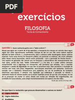 Exercicios 2 Teoria Do Conhecimento