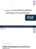 Presentación: Verónica Silva - Políticas Públicas Con Enfoque en Las Personas