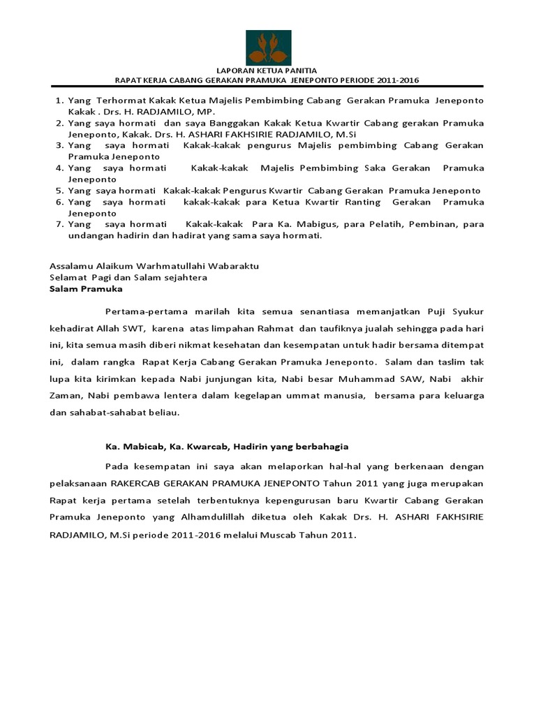 52630286 Laporan Ketua Panitia Docx
