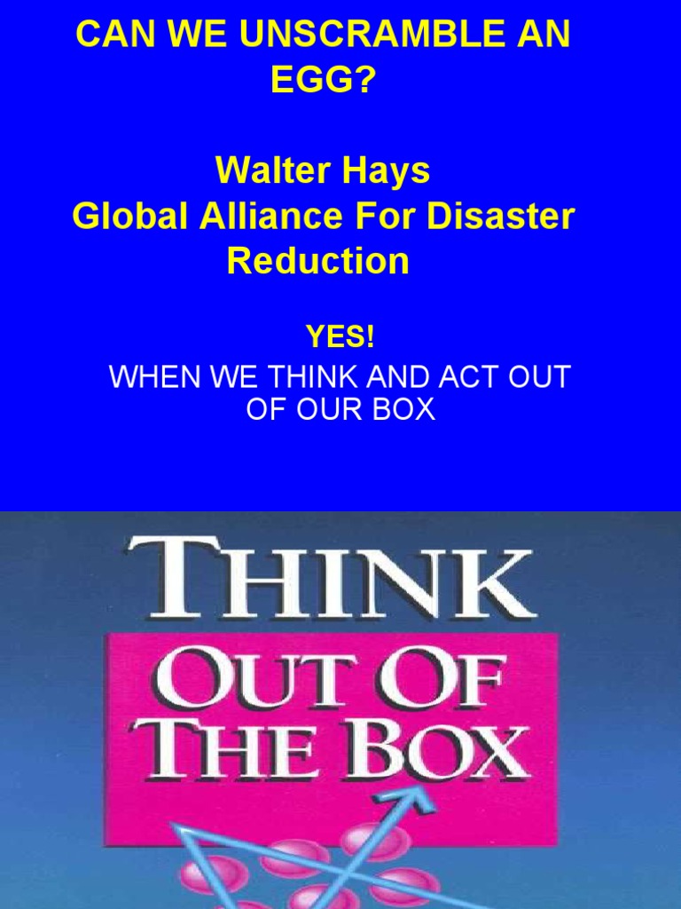 Thinking Out of The Box | PDF | Economies
