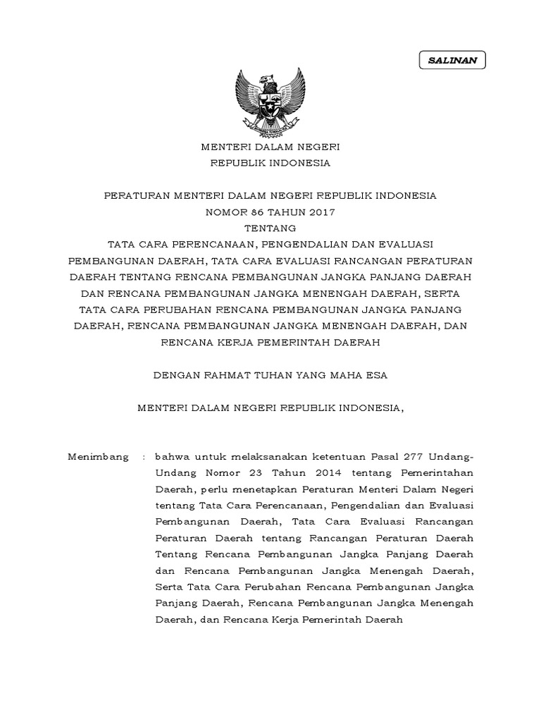 Permendagri No.86 TH 2017  PDF
