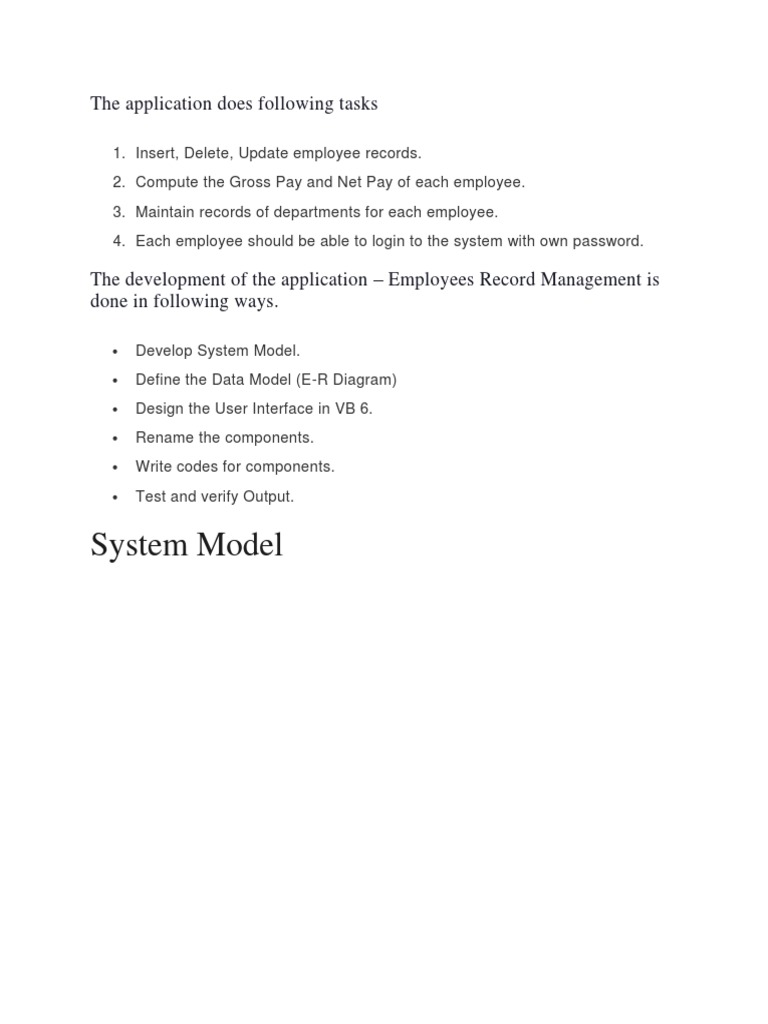 Employee Management System | PDF | Databases | Computer Engineering
