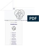 Venn Diagram: Probability Theory