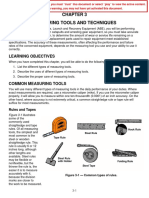 Measuring Tools and Techniques: Learning Objectives