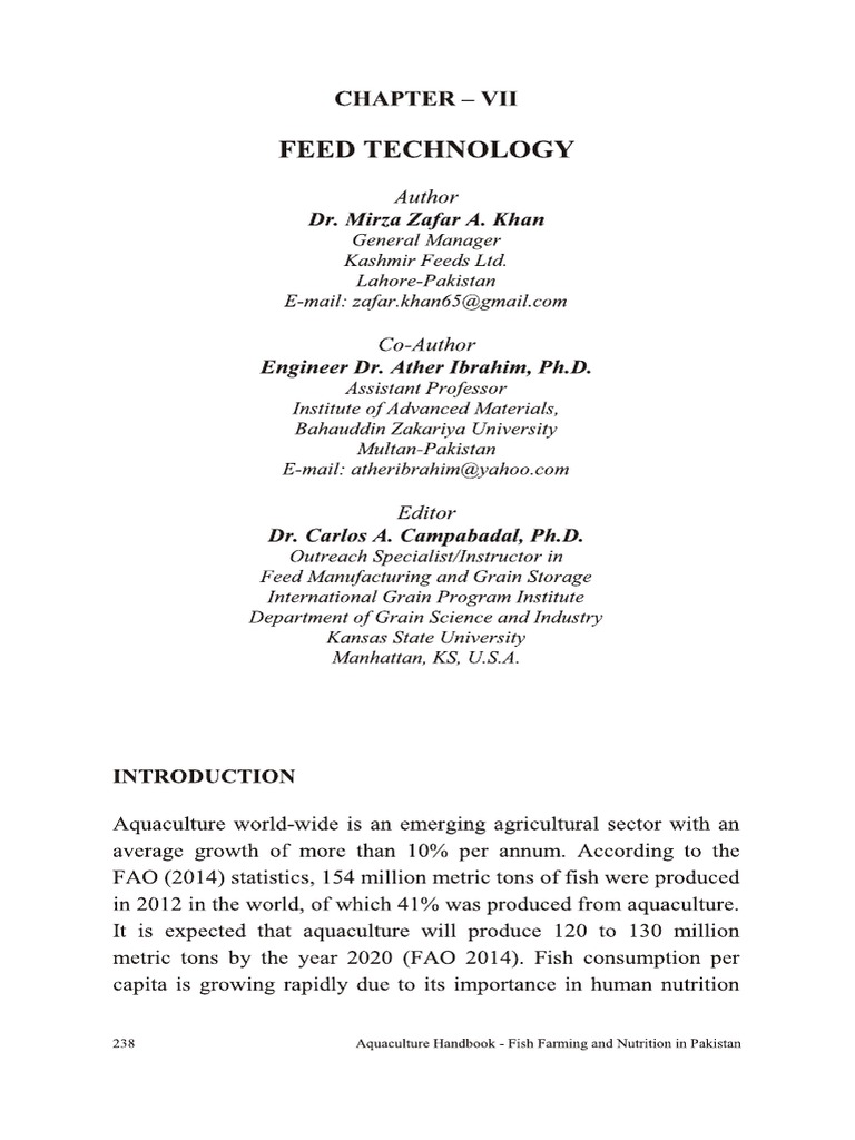 HandbookChps78 Tilapia Fish Farming PDF