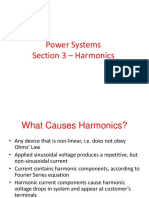 Power Systems Section 3 - Harmonics