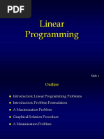 Introduction to Linear Programming