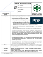 SK Monitoring Status Fisiologi Selama Pemberian Anastesi Lokal Dan Sedasi