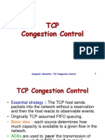TCP Cong Control