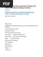 Download Managerial Economics Applications Strategies and Tactics 13th Edition McGuigan Test Bank by lomyzojy SN394009755 doc pdf