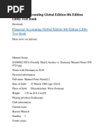 Download Financial Accounting Global Edition 8th Edition Libby Test Bank by lomyzojy SN394009879 doc pdf