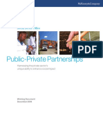 Public Private Partnerships Enhancing Social Impact