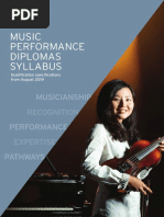 Performance Diplomas Syllabus - From 2019