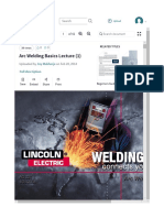 Arc Welding Basics Lecture (1) : Download