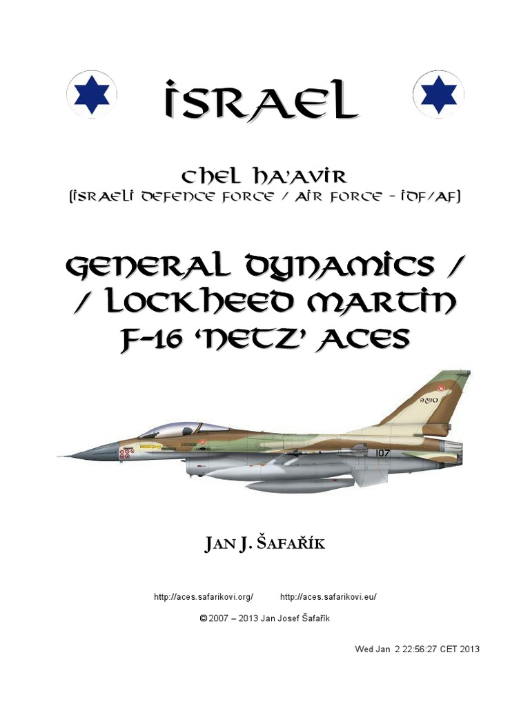 Israel-Netz Air Victories, PDF, General Dynamics F 16 Fighting Falcon