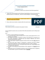 Palamon Capital Investment Case Study