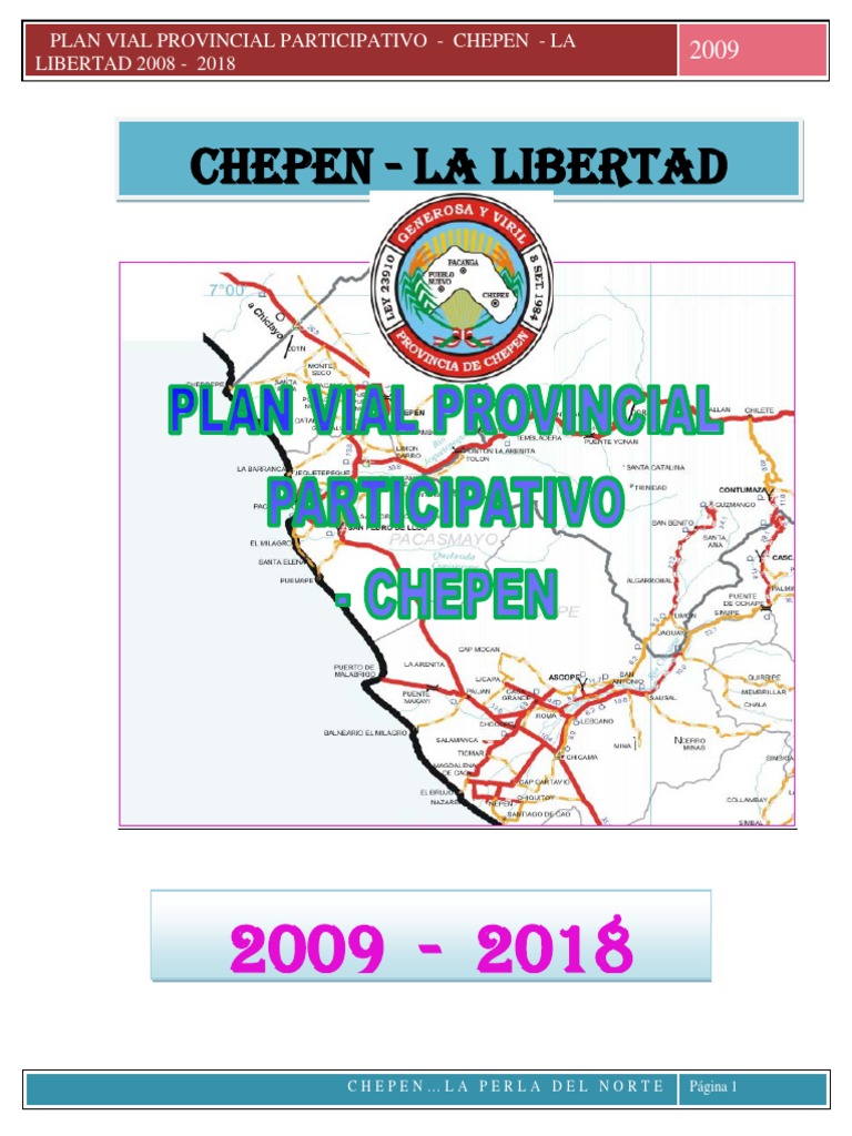 PVPP Chepen PDF | PDF | Turismo | Planificación