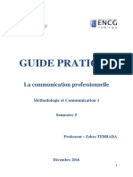 GUIDE PRATIQUE - La Communication Professionnelle