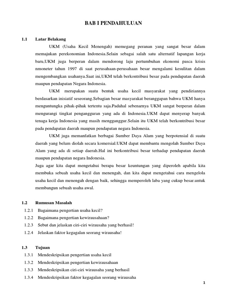 Jelaskan Ciri Ciri Wirausaha Yang Berhasil - Ini Cirinya