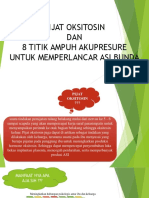 PIJAT OKSITOSIN & 8 TITIK AKUPRESURE UNTUK ASI