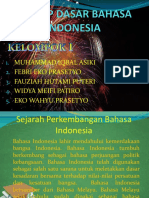 Konsep Dasar Bahasa Indonesia