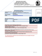 Registration Form Oprec UDF 2018