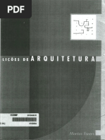 Livro - Lições de Arquietura