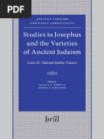 Studies in Josephus and The Varieties of Ancient Judaism Ancient Judai ebooKOID PDF