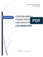 Laboratorio Calorimetria