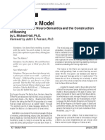 The Matrix Model: A Neuro-Semantic Framework for Understanding the Mind