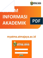 Sistem Informasi Akademik MyAtma