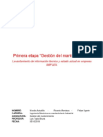 Informe Primera Etapa Gestion