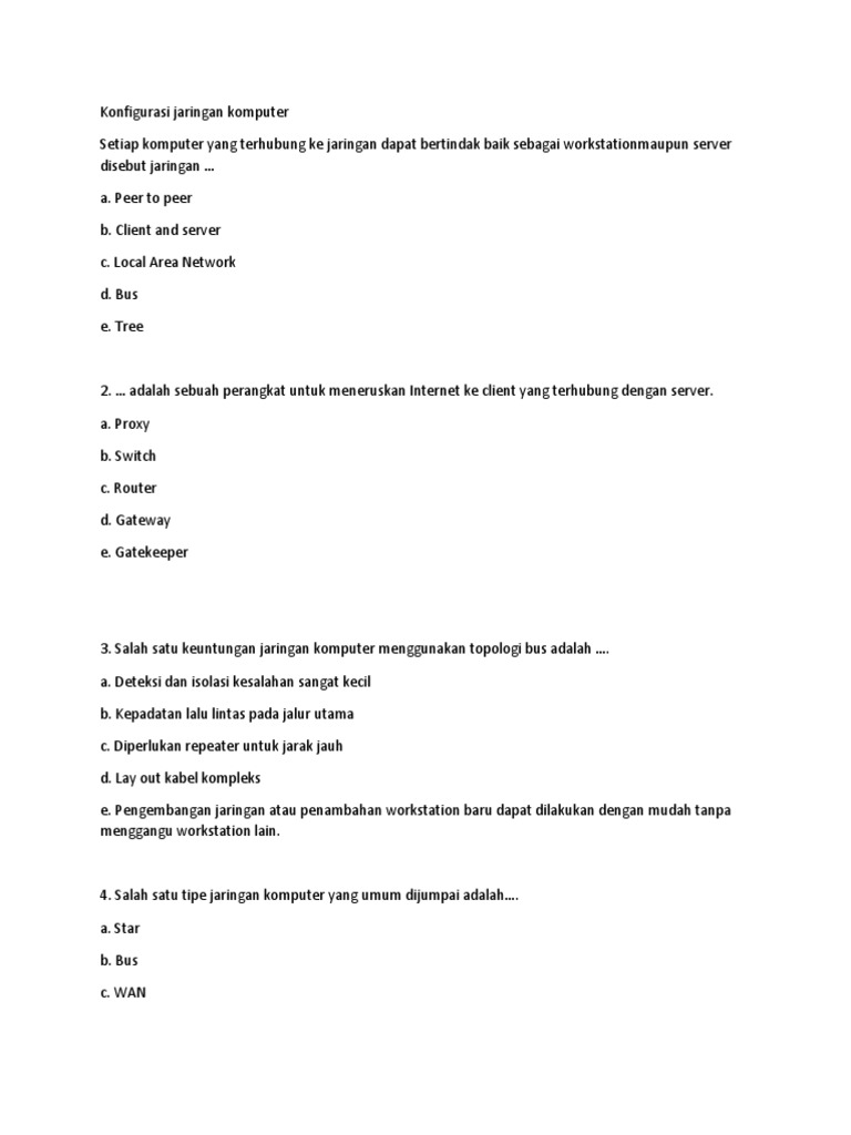 Salah Satu Tipe Jaringan Komputer Yang Umum Dijumpai Adalah Neofotografi