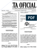 Gaceta Oficial #40.727 19-08-2015 - FONDO NEGRO PRIMERO PDF