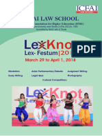 Lex-Festum: Icfai Law School