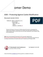 VLab Demo - ASM - Protecting Against Cookie Modification - V13.0.A